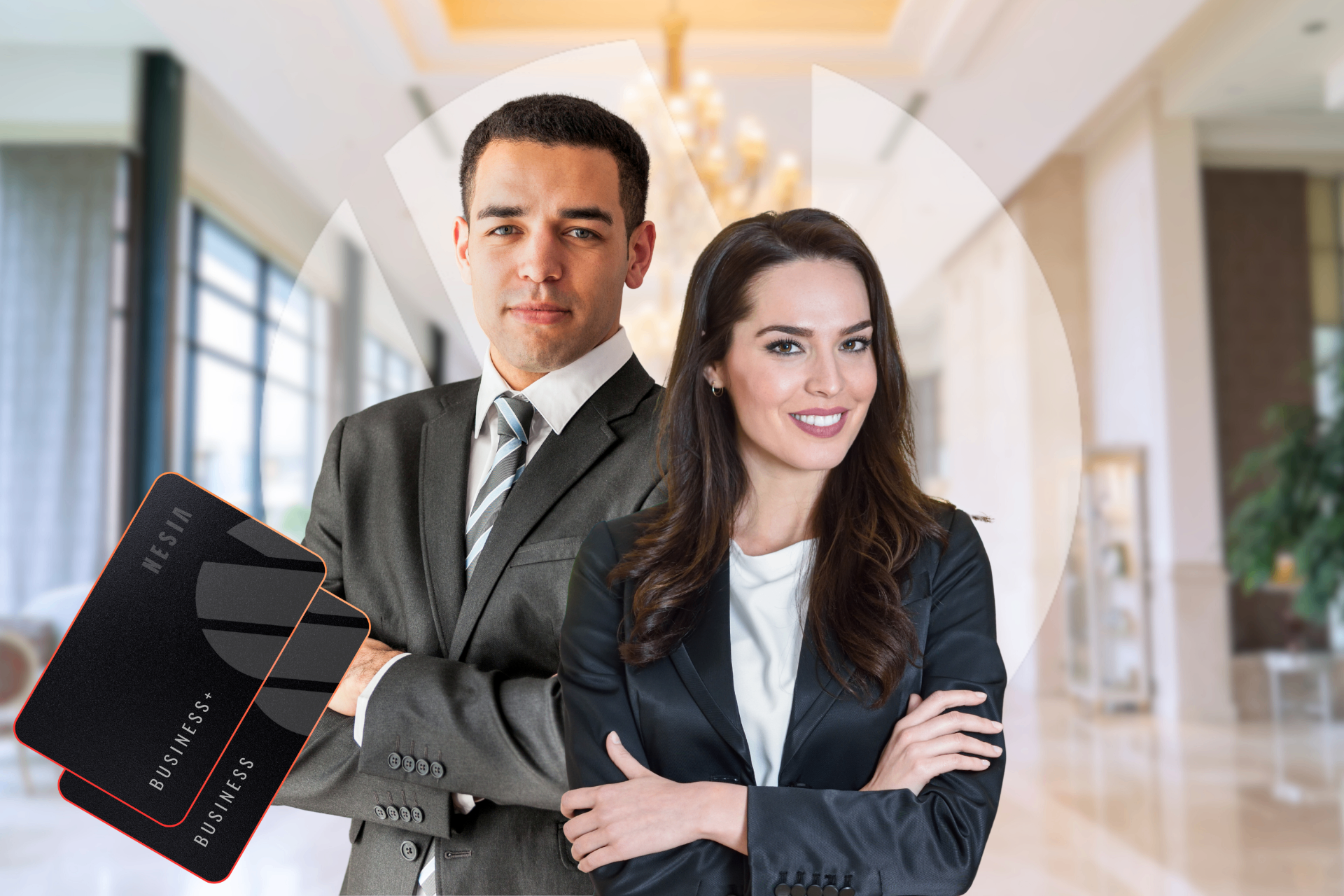 NESIA professionals with BUSINESS and BUSINESS+ membership cards
